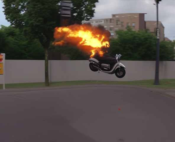 02957-3849593247-explosion artstyle, a moped going off a ridiculous trick jump.png